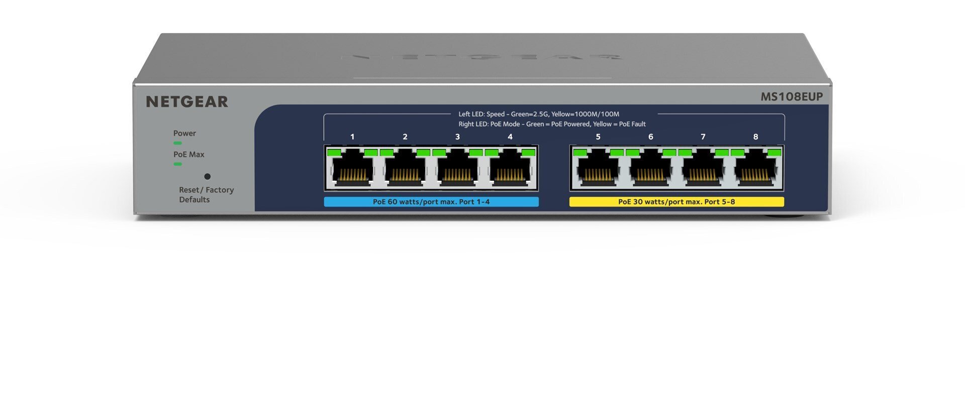 Netgear MS108EUP-100EUS hind ja info | Lülitid (Switch) | kaup24.ee