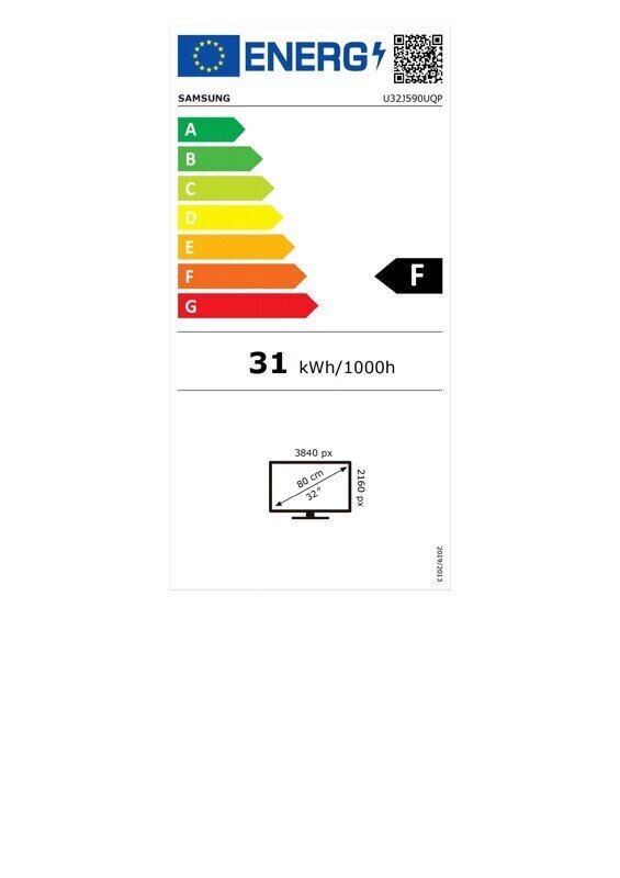 Samsung LU32J590UQPXEN hind ja info | Monitorid | kaup24.ee