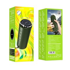 Borofone Portable Bluetooth Speaker BR22 Sports dark green цена и информация | Аудиоколонки | kaup24.ee