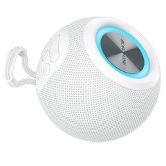 Borofone Portable Bluetooth Speaker BR23 Sound Ripple white цена и информация | Аудиоколонки | kaup24.ee