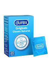 Презервативы Durex Classic Natural, 3х20 шт. цена и информация | Презервативы | kaup24.ee