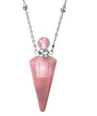 Ожерелье с подвеской из розового кварца цена и информация | Украшения на шею | kaup24.ee