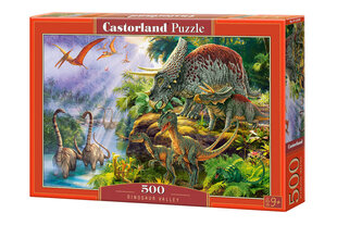 Pusle Castorland Dinosaur Valley, 500 tk hind ja info | Pusled | kaup24.ee