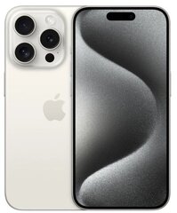 Apple iPhone 15 Pro Max 256GB White Titanium цена и информация | Мобильные телефоны | kaup24.ee