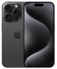 Apple iPhone 15 Pro Max 256GB Black Titanium цена и информация | Мобильные телефоны | kaup24.ee