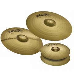 Набор барабанных тарелок Paiste 101 Brass Universal цена и информация | Принадлежности для музыкальных инструментов | kaup24.ee