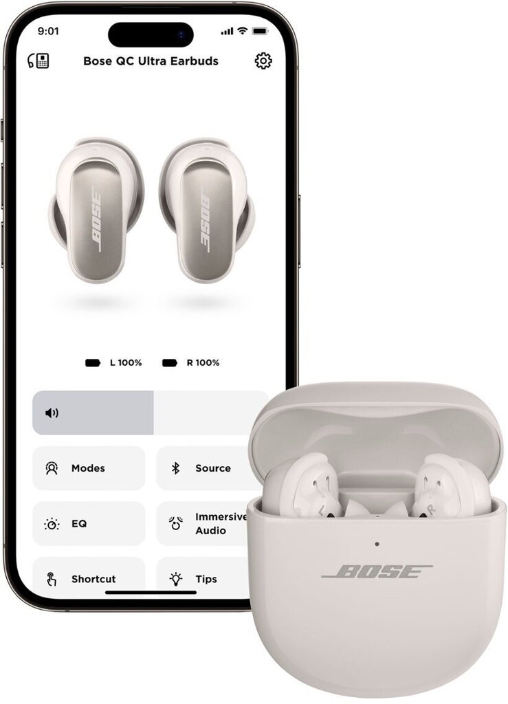 Bose QuietComfort Ultra Earbuds, valge цена и информация | Kõrvaklapid | kaup24.ee