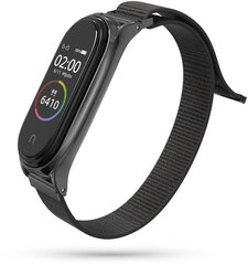 Tech-Protect ремешок для часов Nylon Xiaomi Mi Band 5/6, black цена и информация | Аксессуары для смарт-часов и браслетов | kaup24.ee