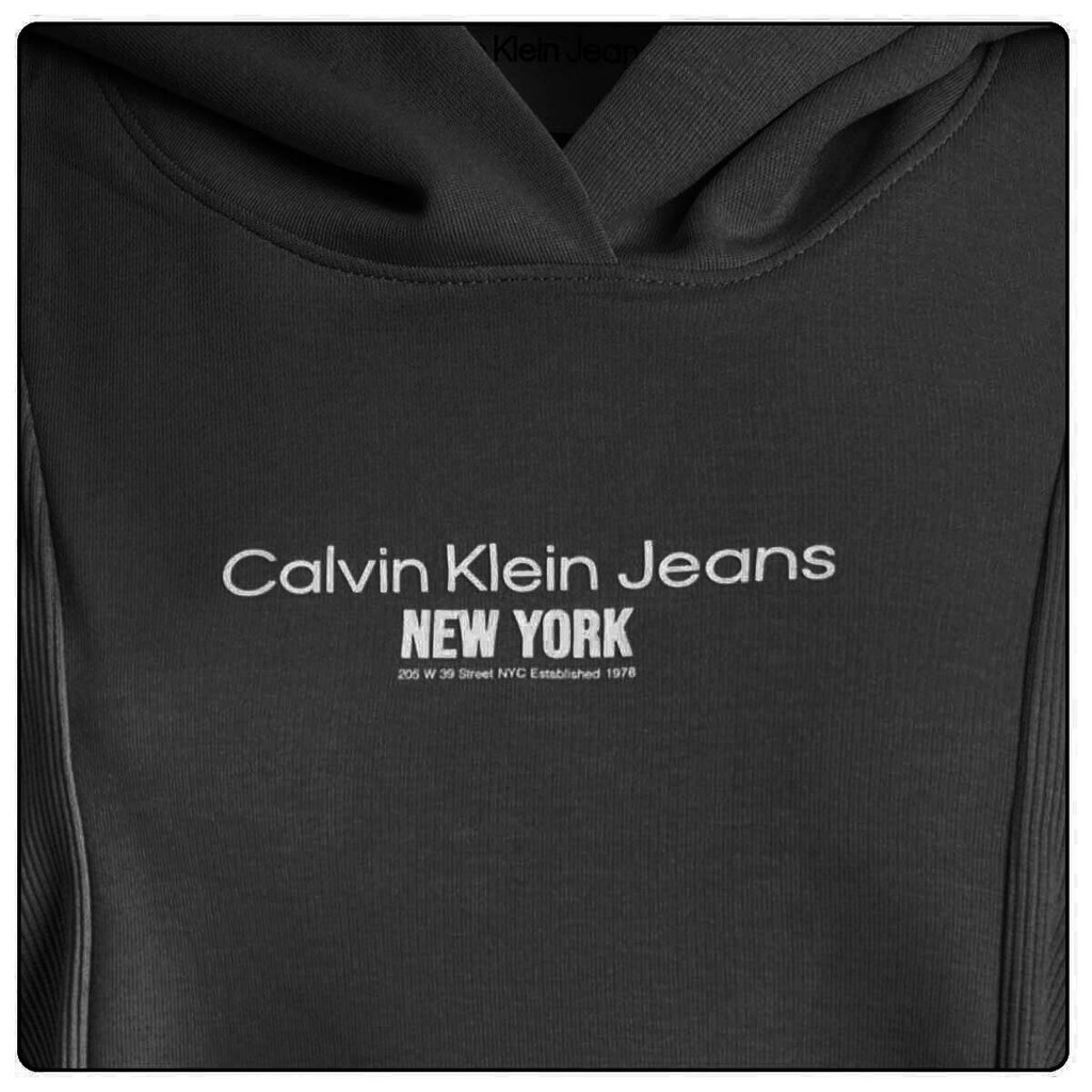 Dressipluus naistele Calvin Klein Jeans 53235, must hind ja info | Naiste pusad | kaup24.ee