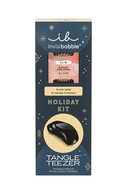 Kinkekomplekt Tangle Teezer Holiday Kit Invisibobble, 2-osaline hind ja info | Juuste aksessuaarid | kaup24.ee