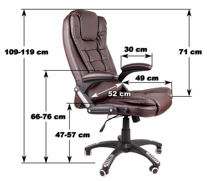 Kontoritool Giosedio BSB004R, must hind ja info | Kontoritoolid | kaup24.ee