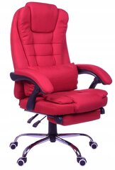 Kontoritool Giosedio FBR001, punane, jalatoega цена и информация | Офисные кресла | kaup24.ee