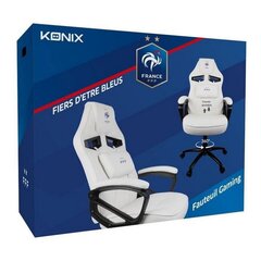 Стул Gaming KONIX France FFF Белый цена и информация | Офисные кресла | kaup24.ee