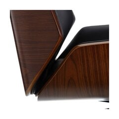 Kontoritool 65x66x108,5cm, must/pruun цена и информация | Офисные кресла | kaup24.ee