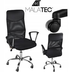 Kontoritool Malatec, must hind ja info | Kontoritoolid | kaup24.ee