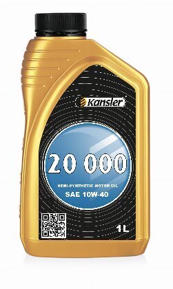 Kansler Sae 10W-40 Semi syntchetic mootoriõli, 1L hind ja info | Mootoriõlid | kaup24.ee