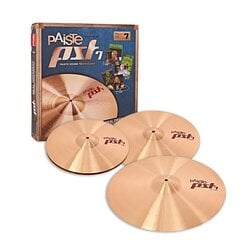 Комплект барабанных тарелок Paiste PST 7 Medium Universal цена и информация | Принадлежности для музыкальных инструментов | kaup24.ee