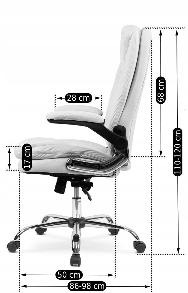 Kontoritool Mebel Elite Paris, valge hind ja info | Kontoritoolid | kaup24.ee