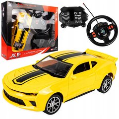 Kaugjuhitav auto, kollane hind ja info | Poiste mänguasjad | kaup24.ee
