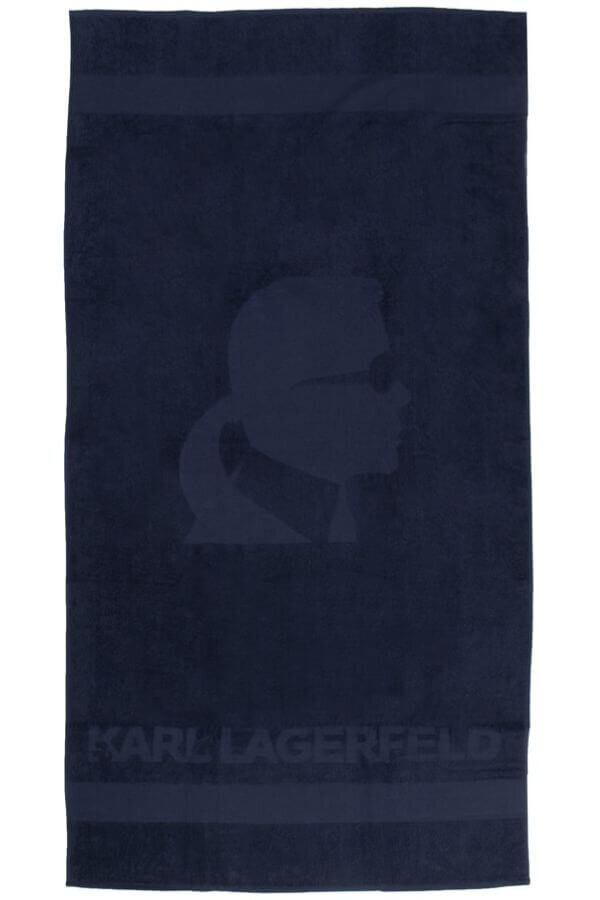 Karl Lagerfeld rannarätik 170x95 cm, navy цена и информация | Rätikud, saunalinad | kaup24.ee