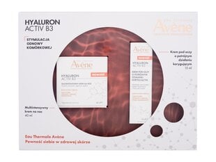 Näohoolduskomplekt Avène Hyaluron Activ B3 naistele: öökreem, 40 ml + silmakreem, 15 ml hind ja info | Näokreemid | kaup24.ee