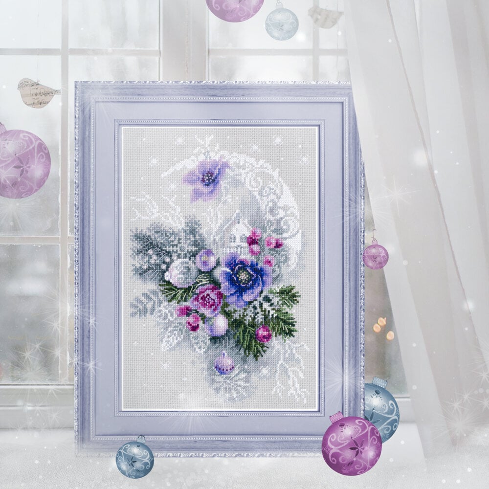 Tikkimiskomplekt Magic Needle "Frosty Evening" 200-242 hind ja info | Tikkimistarvikud | kaup24.ee