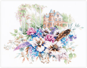 Tikkimiskomplekt Magic Needle "Victorian House" 210-207 hind ja info | Tikkimistarvikud | kaup24.ee