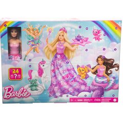 Advendikalender Barbie Dreamtropia цена и информация | Игрушки для девочек | kaup24.ee