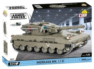 Merkava Mk. 1/2 hind ja info | Klotsid ja konstruktorid | kaup24.ee