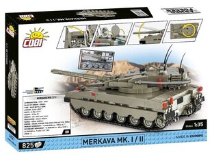 COBI - Конструктор Merkava Mk. 1/2, 1/35, 2621 цена и информация | Конструкторы и кубики | kaup24.ee