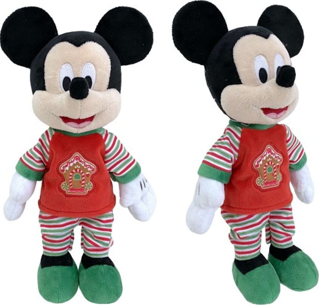 Maskott Disney jõulud Mickey 25cm hind ja info | Pehmed mänguasjad | kaup24.ee