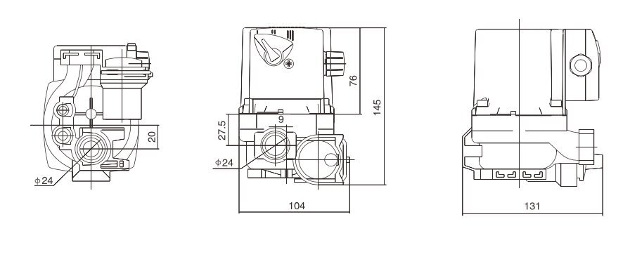 Tsirkulatsioonipump Lonkey LPS15-5P цена и информация | Kütte- ja ventilatsiooni tarvikud jne. | kaup24.ee