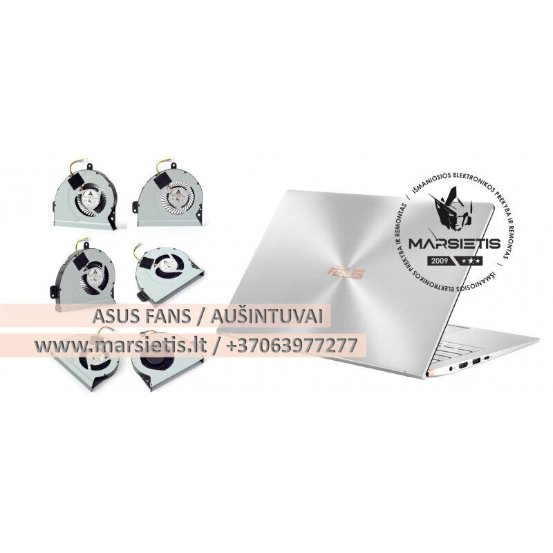 Asus FZ63VM, FX63VM, GL503VM, GL703VM, FX503VM hind ja info | Arvuti ventilaatorid | kaup24.ee