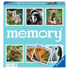 Mälumäng Ravensburger Grand Memory Theme: Small animals, EN hind ja info | Lauamängud ja mõistatused | kaup24.ee