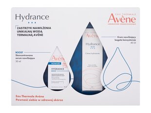 Набор по уходу за лицом Avène Hydrance Riche для женщин: увлажняющий крем для лица, 40 мл + сыворотка, 30 мл цена и информация | Кремы для лица | kaup24.ee