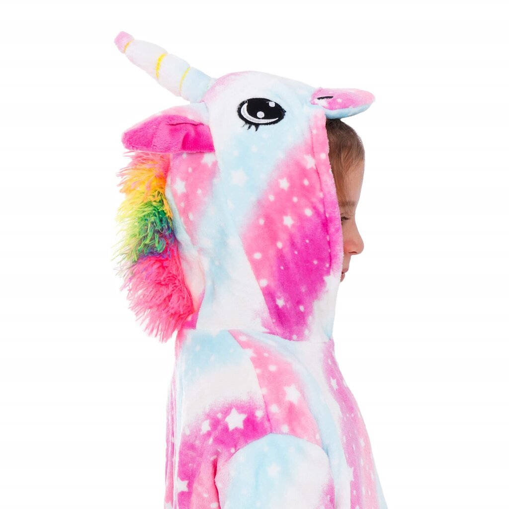Kigurumi pidžaamad tüdrukutele Springos HA5070 110 - 120 cm цена и информация | Tüdrukute hommikumantlid ja pidžaamad | kaup24.ee