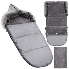 Спальный мешок для детей Springos SB0045, серый цена и информация | Детские подушки, конверты, спальники | kaup24.ee