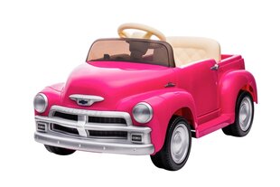 Laste elektriauto Chevrolet 3100 Classic, 12 volti üks iste, roosa цена и информация | Электромобили для детей | kaup24.ee