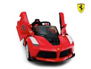 Laste elektriauto Ferrari Scuderia FXX tiibuste ja muusikamooduliga, punane цена и информация | Электромобили для детей | kaup24.ee