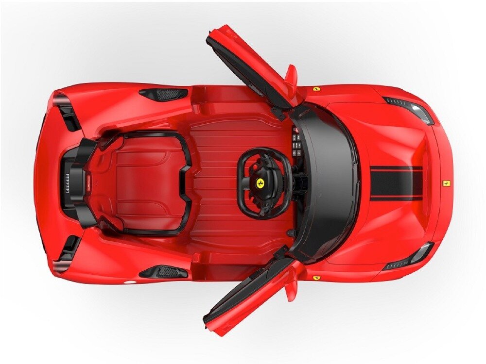 Laste elektriauto Ferrari 488 Spider, 12 volti muusikamooduliga, punane hind ja info | Laste elektriautod | kaup24.ee