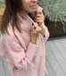 Mantel naistele Alpaco, roosa hind ja info | Naiste mantlid | kaup24.ee