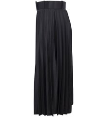 Длинная элегантная атласная юбка с разрезом EWA цена и информация | Юбка | kaup24.ee