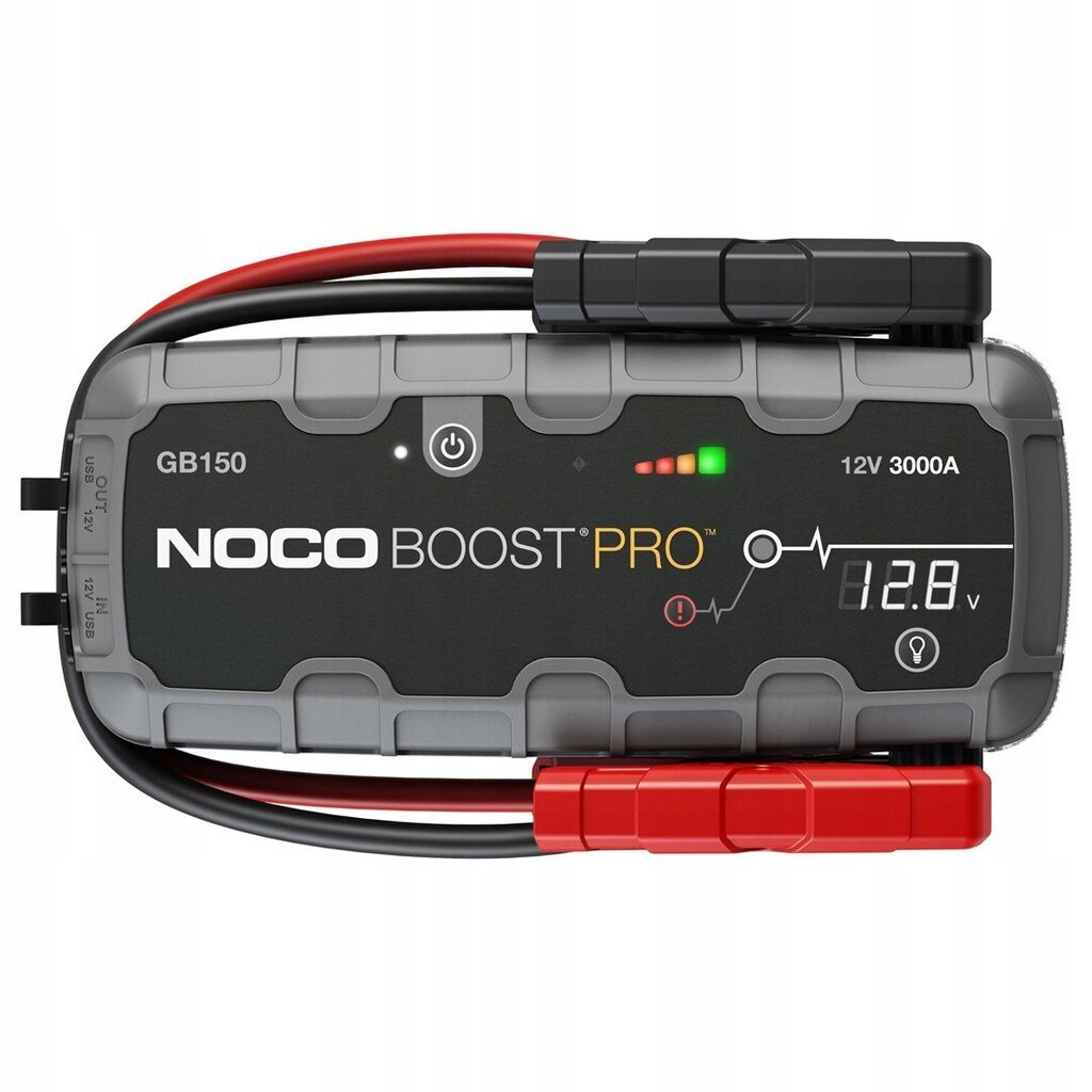 Käivitusseade Noco GB150 Boost 12V 3000A Jump Starter integreeritud 12V/USB akuga цена и информация | Auto akulaadijad | kaup24.ee