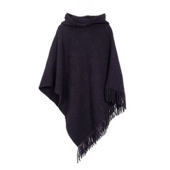 Unisex villane sall - poncho, must hind ja info | Naiste kampsunid | kaup24.ee