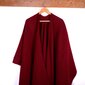 Unisex villane sall - poncho Kopa, punane hind ja info | Naiste kampsunid | kaup24.ee