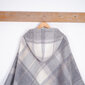 Unisex villane sall - poncho Mouse, hall/valge hind ja info | Naiste kampsunid | kaup24.ee