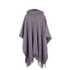 Unisex villane sall - poncho Kopa, hall цена и информация | Женские кофты | kaup24.ee