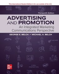Advertising and Promotion ISE 13th edition hind ja info | Majandusalased raamatud | kaup24.ee