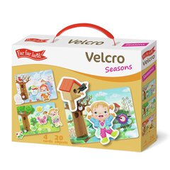 Velcro игра на липучке - Времена года цена и информация | Развивающие игрушки | kaup24.ee