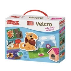 Velcro игра на липучке - Кто это ест? цена и информация | Развивающие игрушки | kaup24.ee